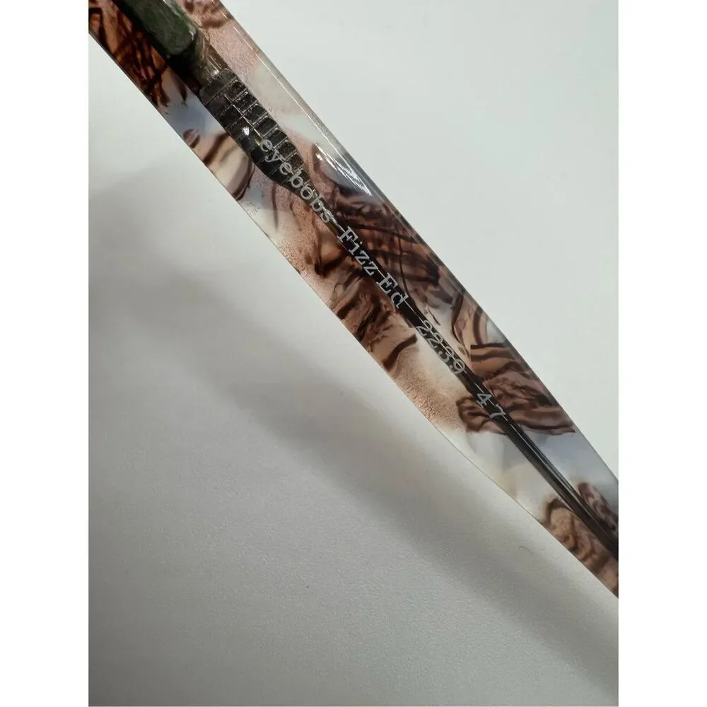 eyebobs Fizz Ed eyeglass frames metallic brown rose gold new without case